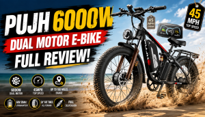 Read more about the article PUJH 6000W Adults Dual Motor Electric Bike Review