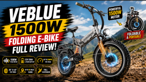 Read more about the article VEBLUE 1500W Folding Electric Bike Review