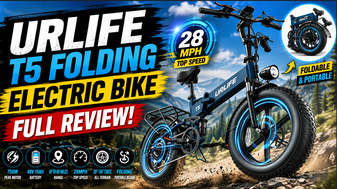 Read more about the article URLIFE Folding Electric Bike Review