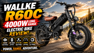 Read more about the article Wallke R60C 4000W Long Range Electric Bike Review
