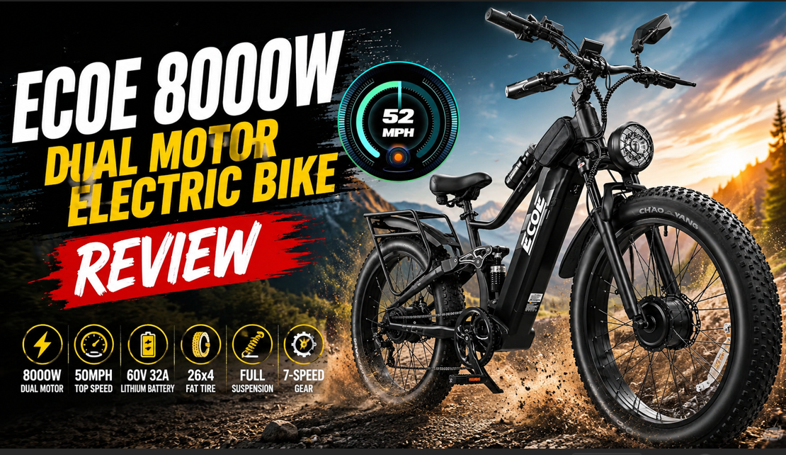 You are currently viewing EcoE 8OOOW Dual Motor Electric Bike Review